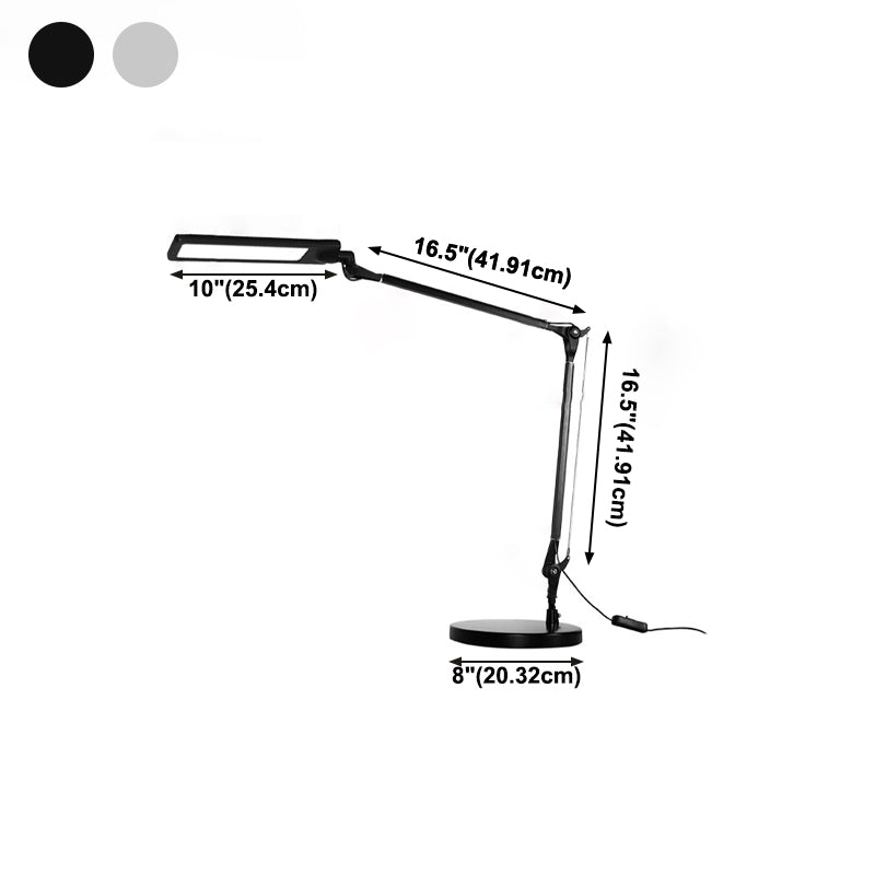 Modern Creative Indoor LED Desk Lamp Metal Single Light Table Lamp