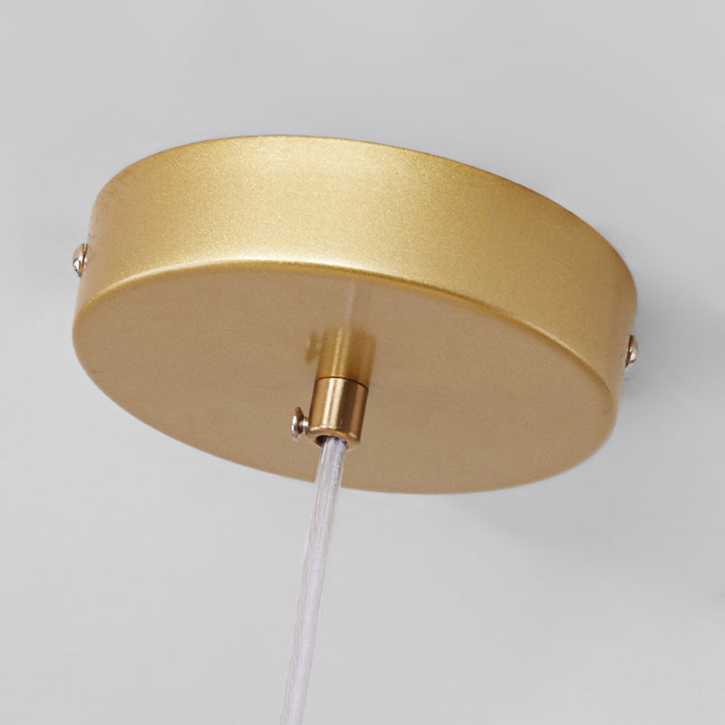 Modern Style Spherical Shape Island Lights Clear Glass Pendant Light Fixtures