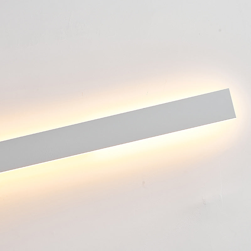 Luz lineales contemporáneas lineales lámparas metal 1 luz de pared de luz