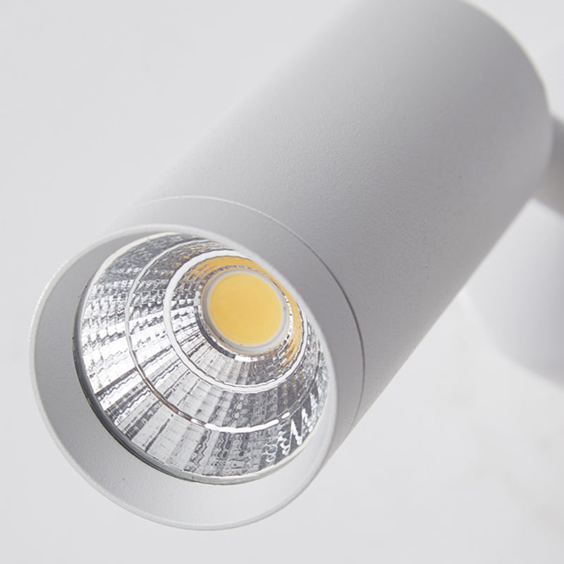 Medio cilindro de metal Reading Iluminación de pared estilo moderno 1 luz de pared liviana