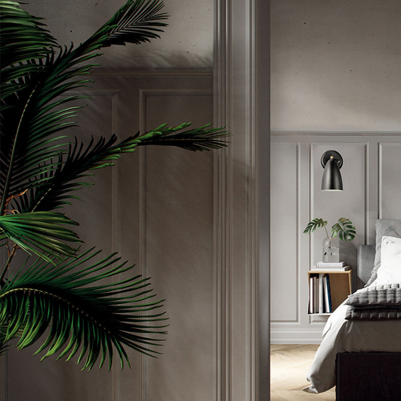 Metal Geometric Reading Wall Lighting Modern 1 Light Wall Mounted Light Fixture