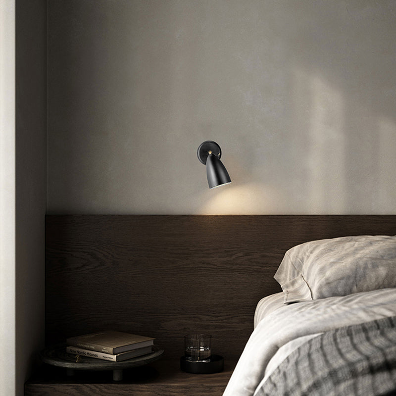 Metal Geometric Reading Wall Lighting Modern 1 Light Wall Mounted Light Fixture