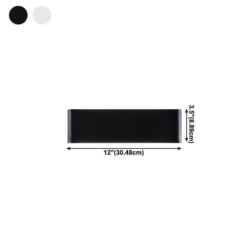 Metal Square Wall Lighting Modern 1 Light Wall Mounted Light Fixture