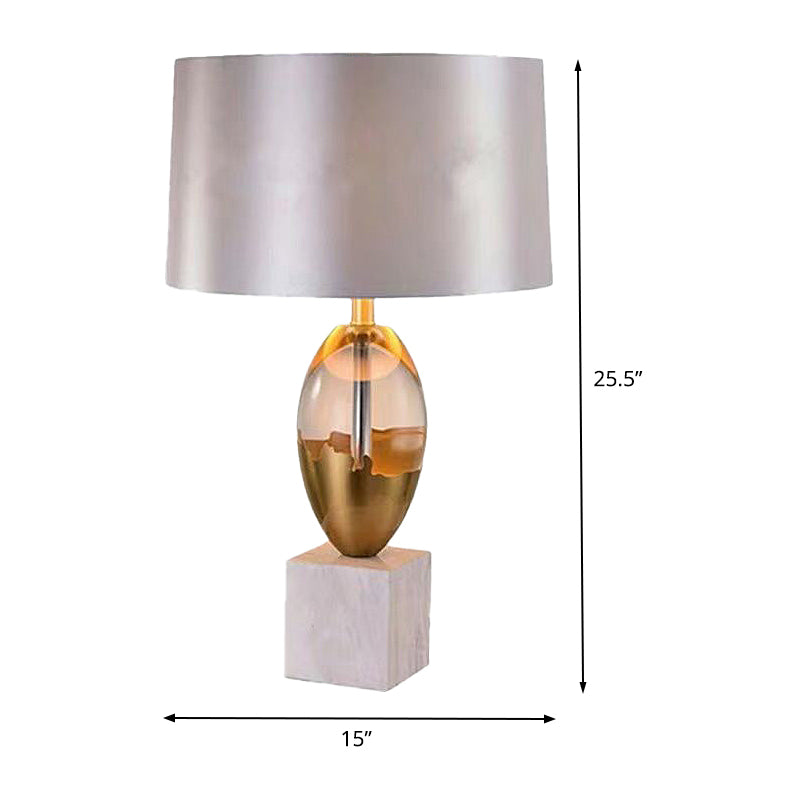 Stoff Drum Schreibtisch hell modern
