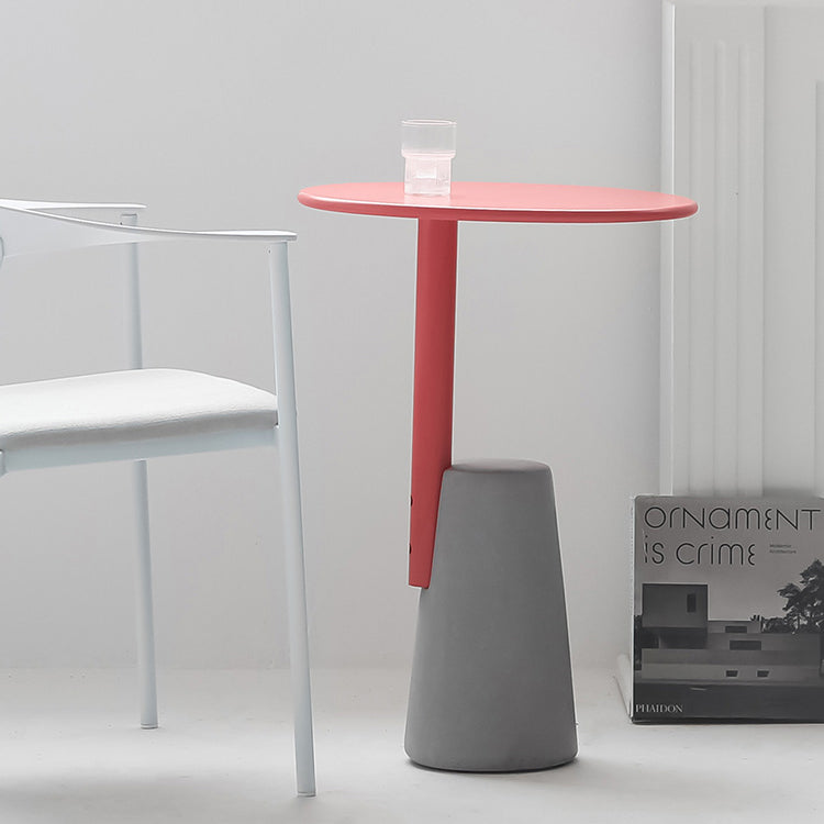 Sockelbasis traditioneller Luxus -Tisch runder Betontisch für Esszimmer