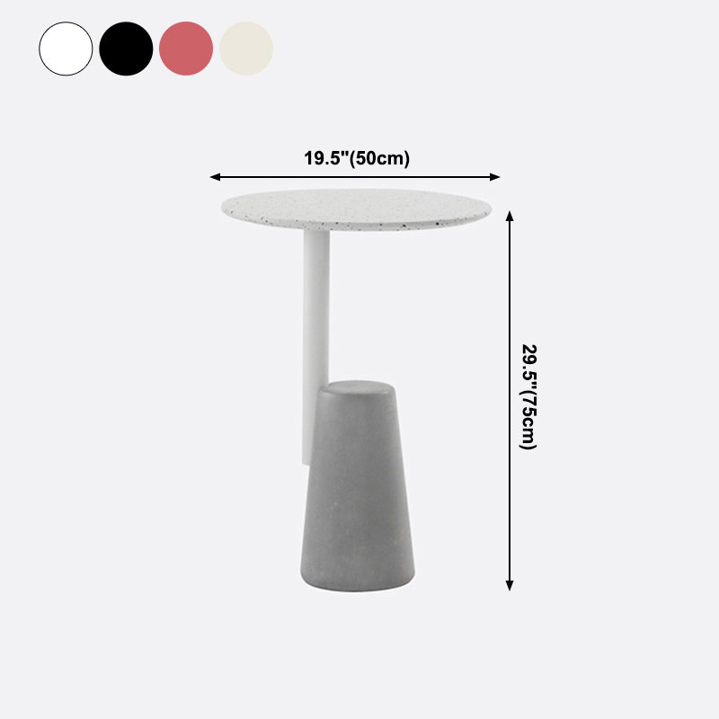 Sockelbasis traditioneller Luxus -Tisch runder Betontisch für Esszimmer