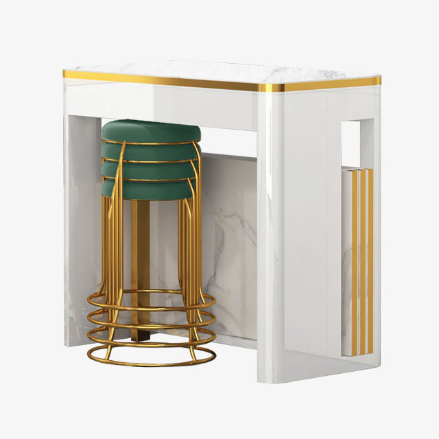 Tavolo da pranzo pieghevole 31.49''W per il rettangolo moderno medievale di ristorante con 5 gambe