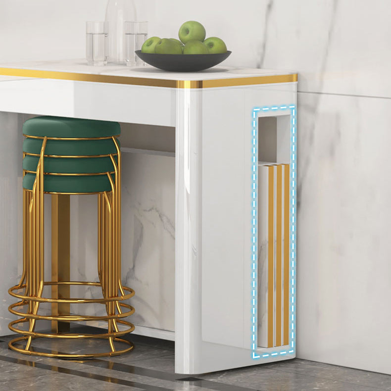 Tavolo da pranzo pieghevole 31.49''W per il rettangolo moderno medievale di ristorante con 5 gambe