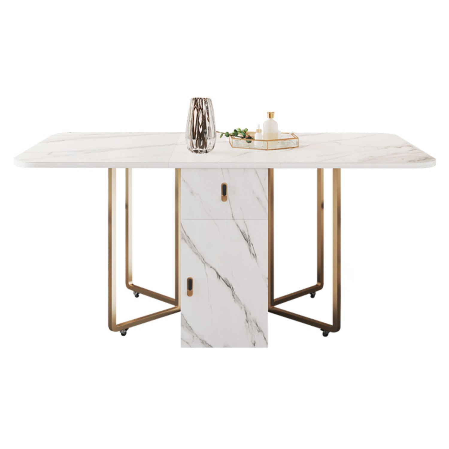 Eigentijdse stijl rechthoek eettafel vouwen eetkamer huismeubilair