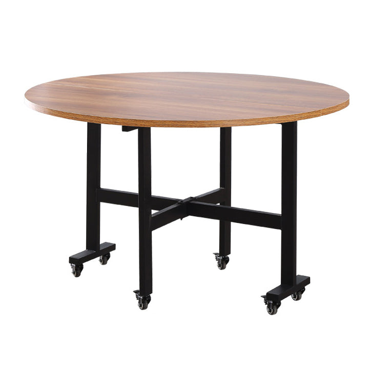 MDF Dining Table Mid-Century Modern Style Sled Base Table for Dining Room