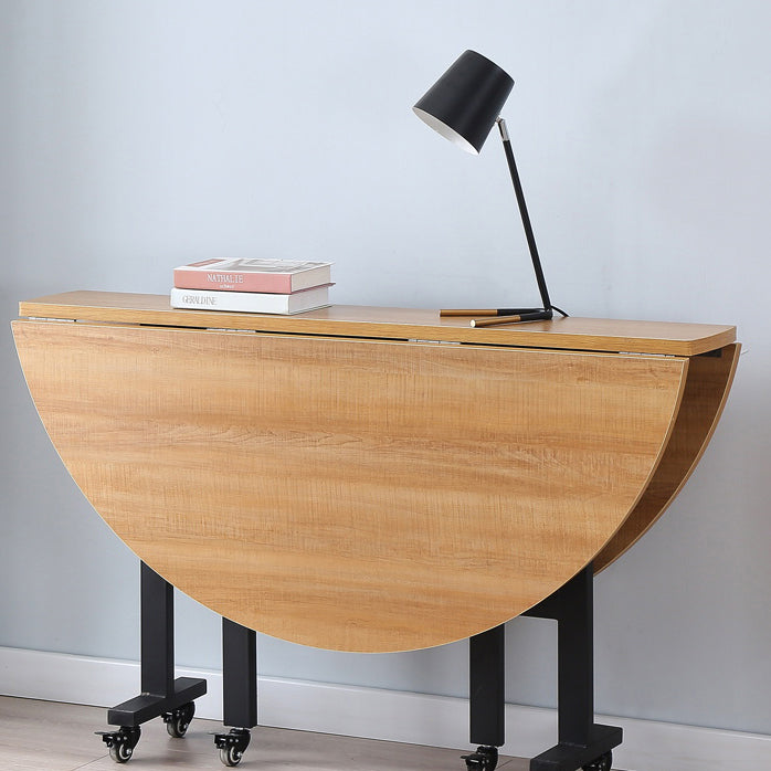 MDF Dining Table Mid-Century Modern Style Sled Base Table for Dining Room