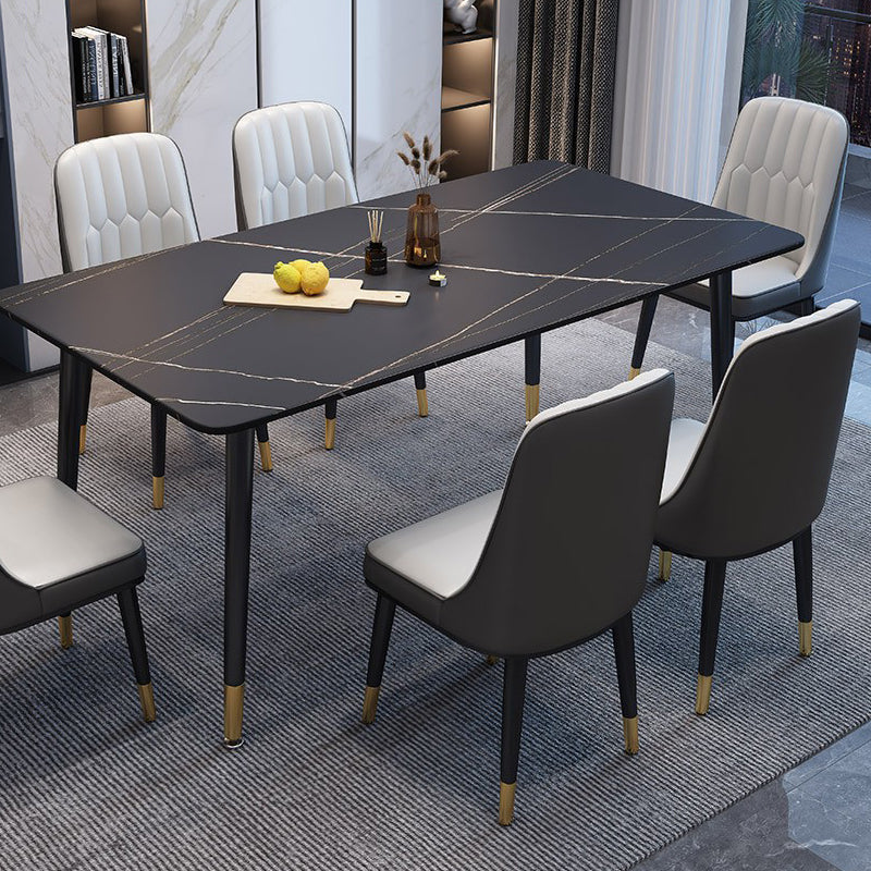 Eigentijdse stijl eettafel stenen eettafel rechthoek voor eetkamer