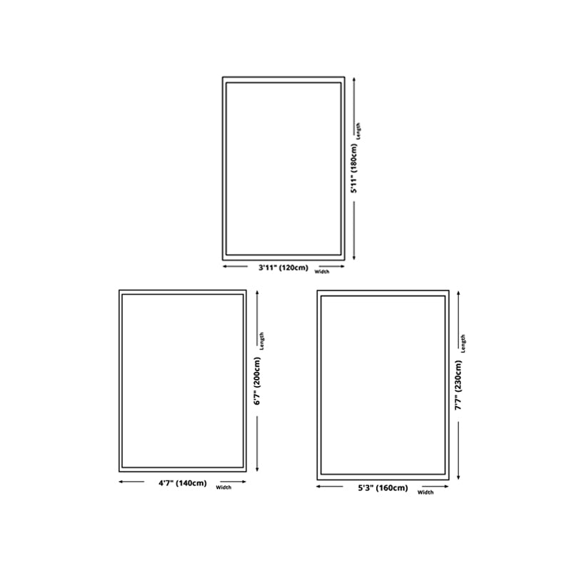 Contemporary Harlequin Print Carpet Polyester Indoor Rug Washable Rug for Home Decoration