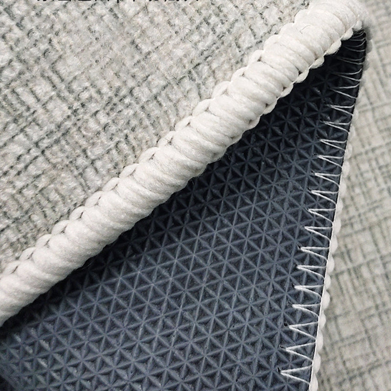 Tapis Simple abricot clair en Polyester, couleur unie, avec envers antidérapant, pour la décoration de la maison