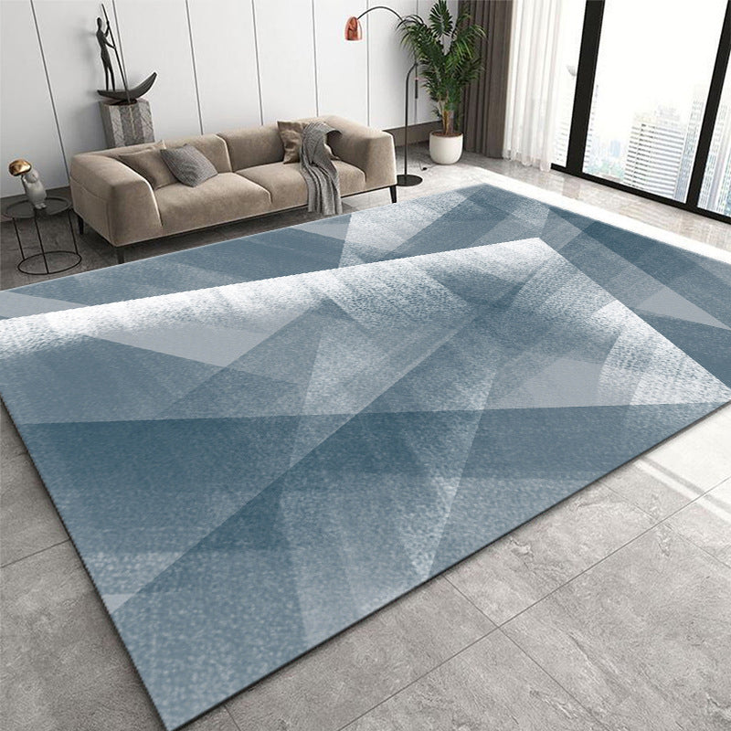 Tapis de motif graphique créatif Polyester tapis d'intérieur résistant aux taches pour décoration de la maison