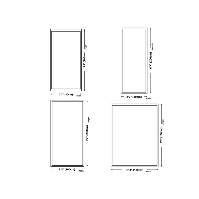 Khaki Modern Rug Polyester Curve Indoor Rug Non-Slip Backing Rug for Home Decor