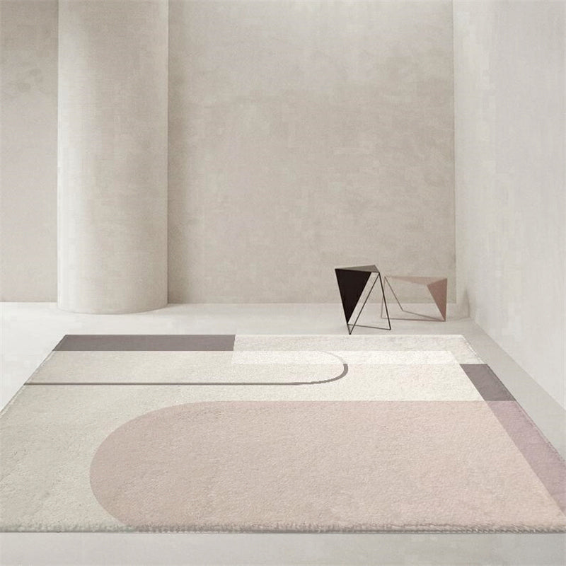 Patrón gráfico moderno alfombra del área de poliéster alfombra resistente a la alfombra resistente a las manchas para sala de estar para sala de estar
