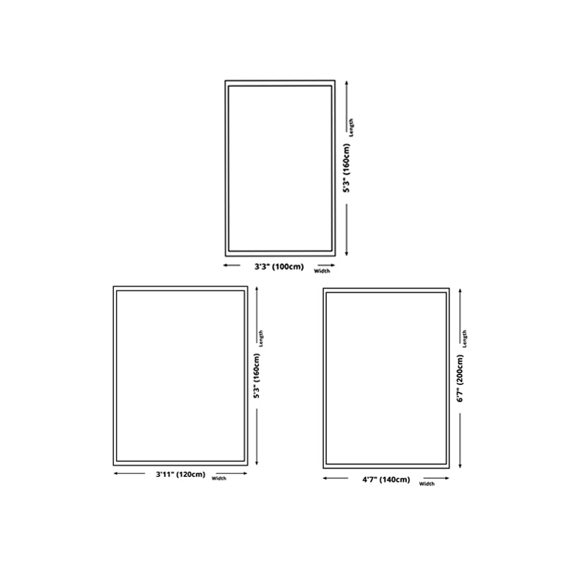 Alfombra de arte abstracto moderno alfombra de poliéster alfombra interior de la alfombra resistente a las manchas para sala de estar para sala de estar