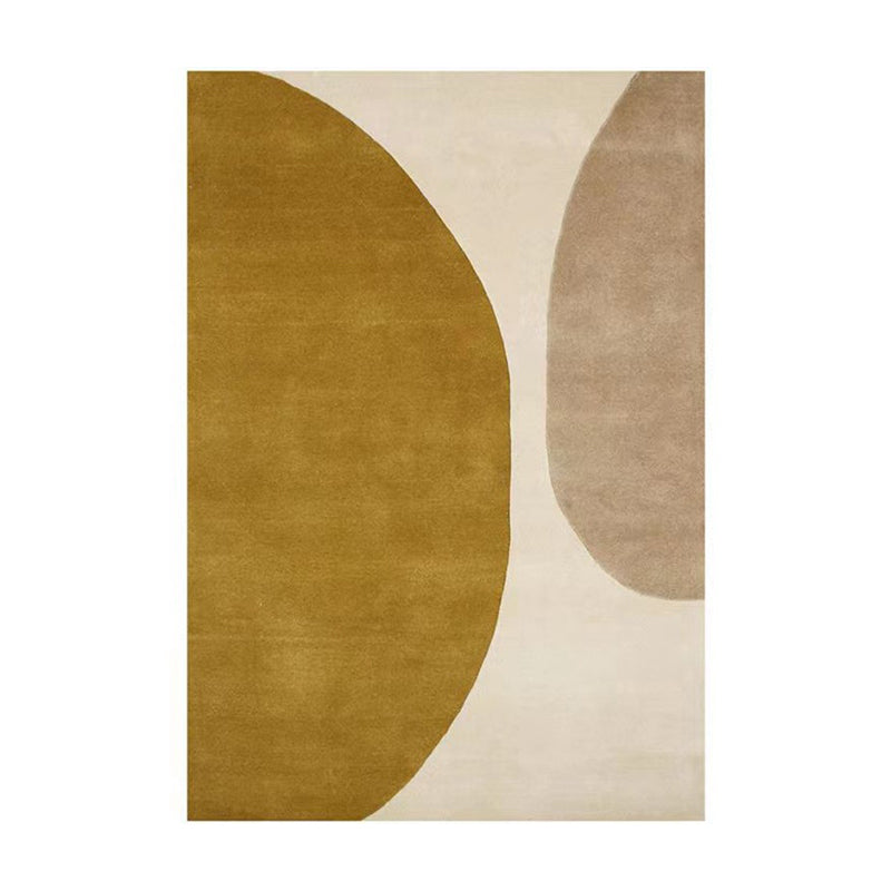 Modern Graphic Pattern Rug Polyester Indoor Carpet Stain Resistant Carpet for Home Decoration