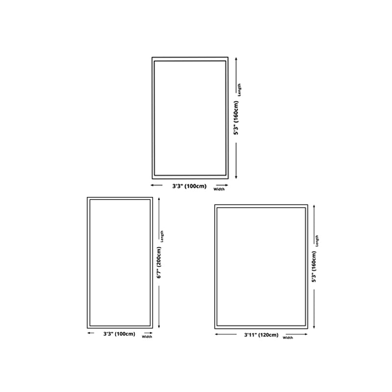 Modern Checkered Pattern Rug Polyester Indoor Carpet Stain Resistant Carpet for Living Room