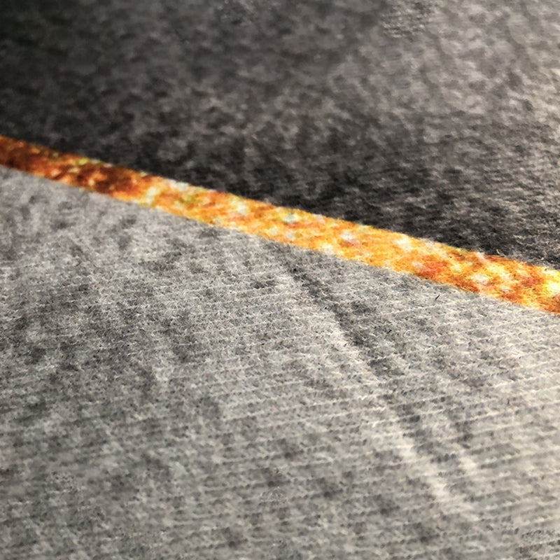 Brown Contemporary Rug Polyester Simple Rug Non-Slip Backing Rug for Drawing Room