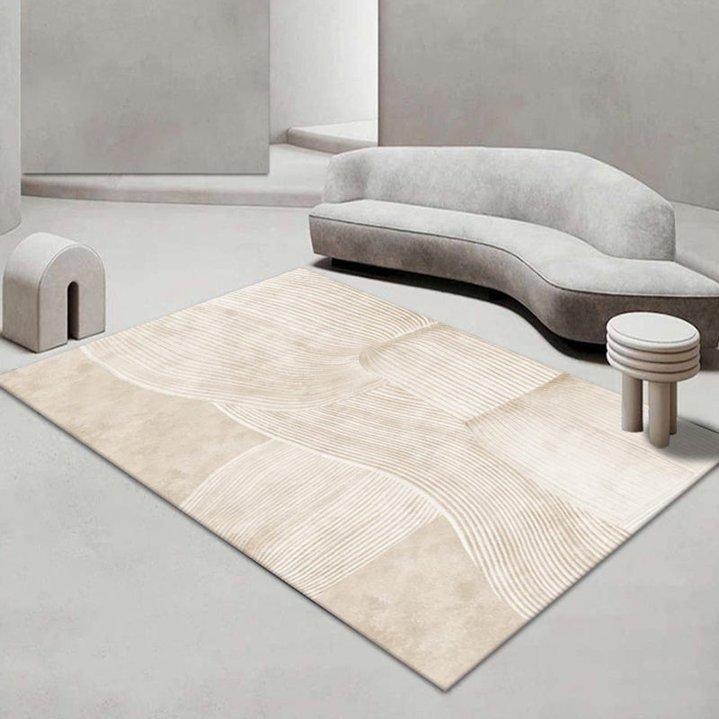 Rapis de tapis simple de pymat en polyester tapis résistant des taches pour décoration de la maison pour décoration de la maison