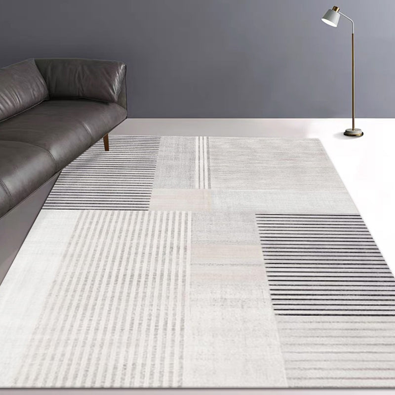 Rapis de tapis simple de pymat en polyester tapis résistant des taches pour décoration de la maison pour décoration de la maison