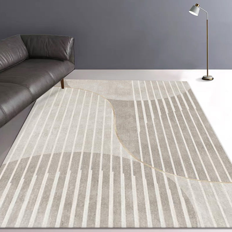 Rapis de tapis simple de pymat en polyester tapis résistant des taches pour décoration de la maison pour décoration de la maison