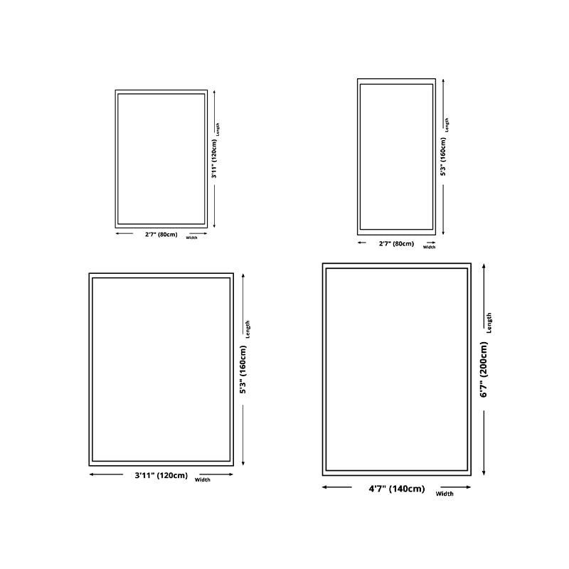 Alfombra de alfombra de alfombra de alfombra simple marrón simple alfombra resistente a las manchas para la decoración del hogar