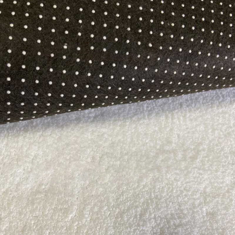 Bloque de color blanco alfombra poliéster alfombra moderna alfombra para sala de estar