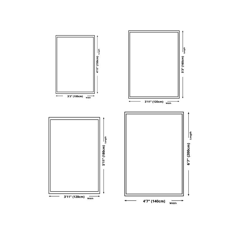 Gold Simple Rug Polyester Gold Wire Rug Non-Slip Backing Rug for Drawing Room