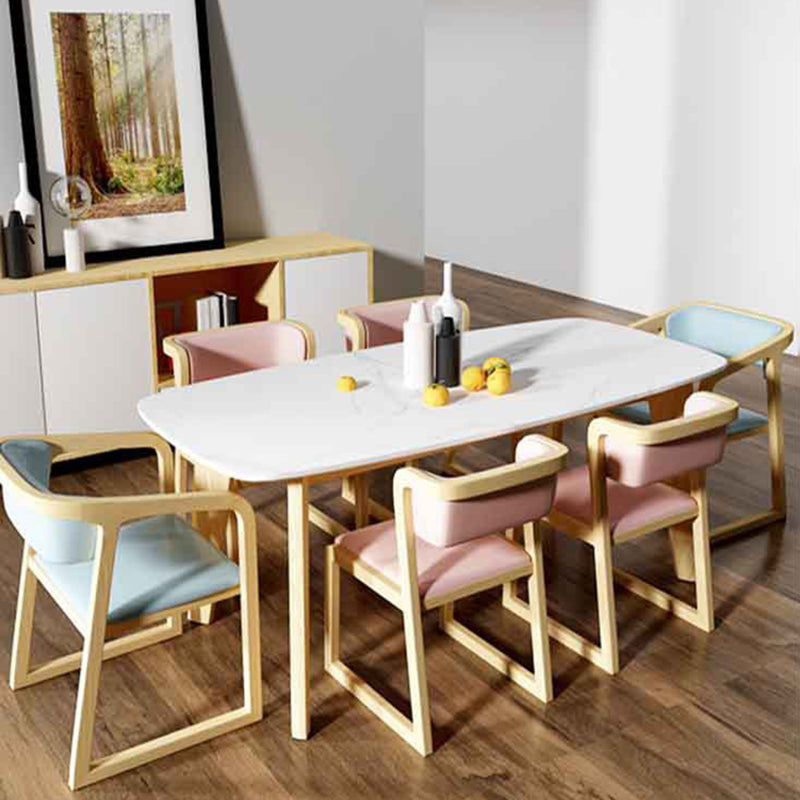 Juego de sillas de metal de estilo tradicional, cocina, comedor, sillones con respaldo abierto