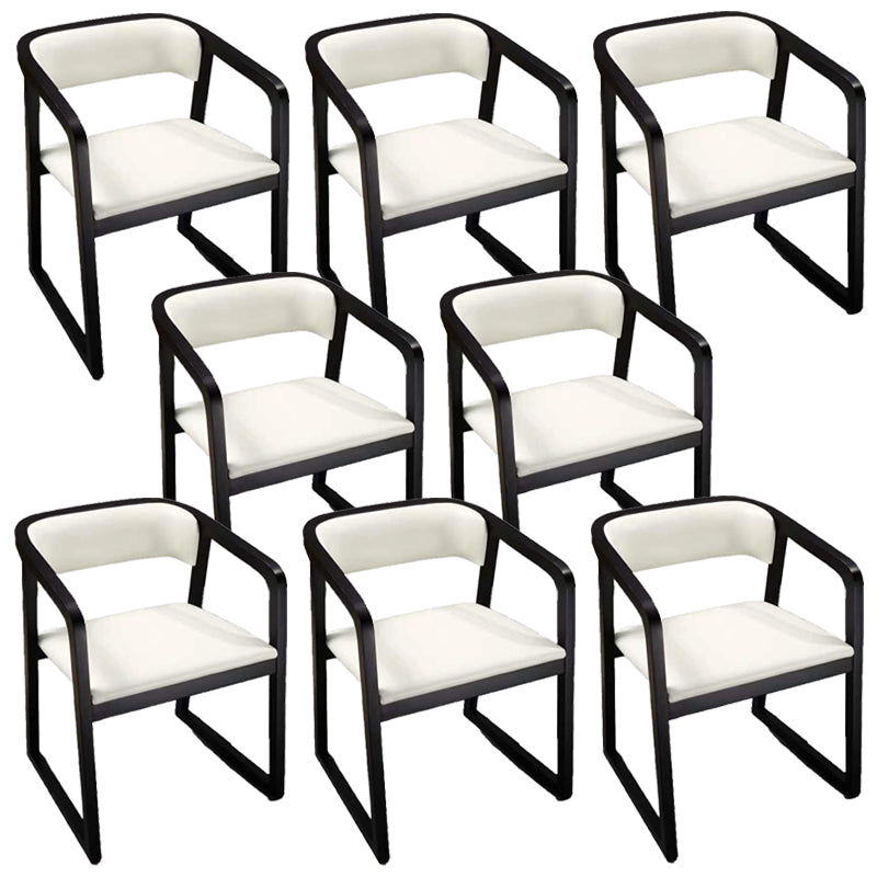 Juego de sillas de metal de estilo tradicional, cocina, comedor, sillones con respaldo abierto