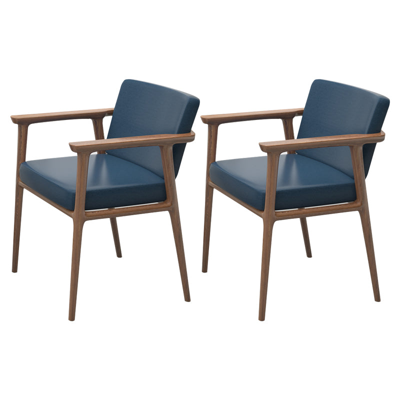 Silla de comedor tapizada con respaldo sólido de estilo tradicional para interiores