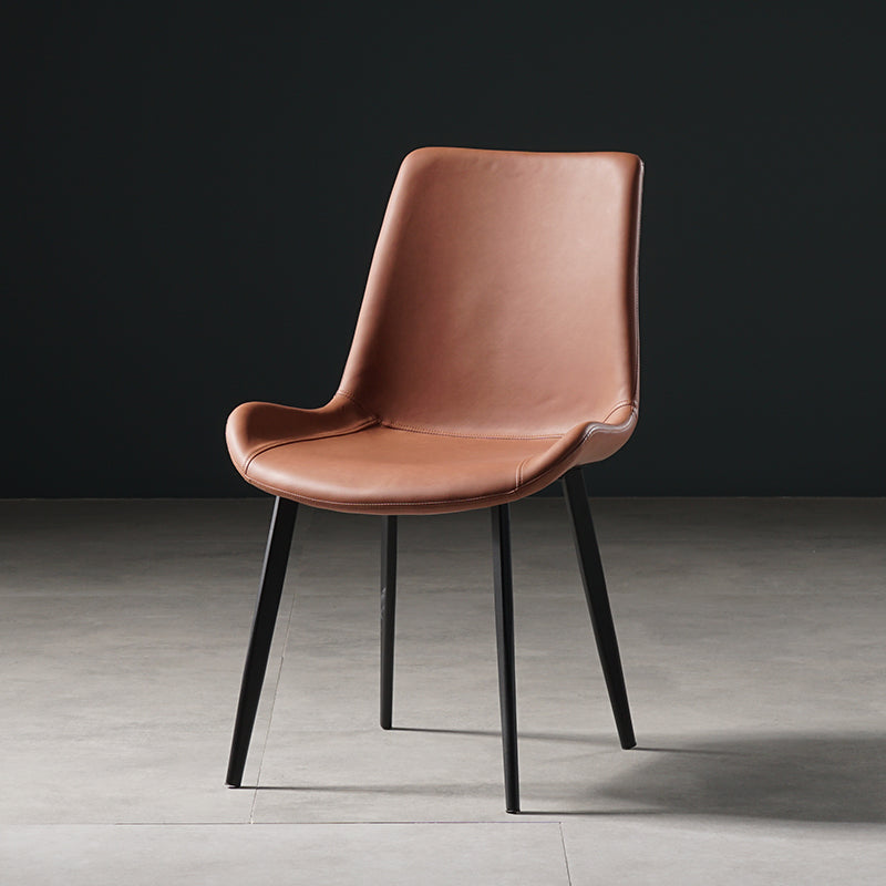 Chaise d'appoint de salle à manger en métal de Style nordique, sans bras, pour la cuisine