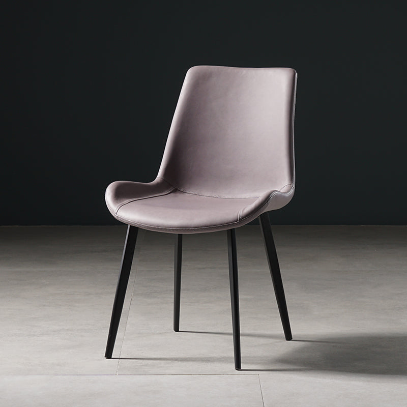 Chaise d'appoint de salle à manger en métal de Style nordique, sans bras, pour la cuisine