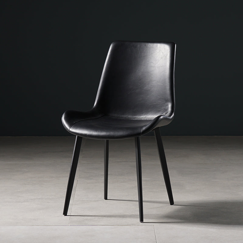 Chaise d'appoint de salle à manger en métal de Style nordique, sans bras, pour la cuisine