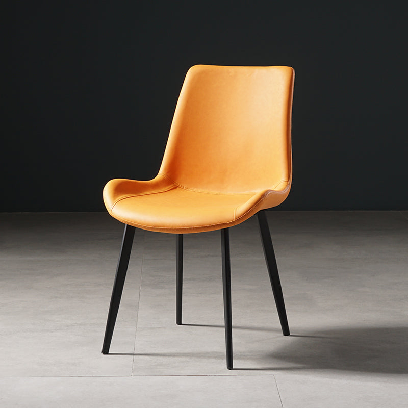 Chaise d'appoint de salle à manger en métal de Style nordique, sans bras, pour la cuisine