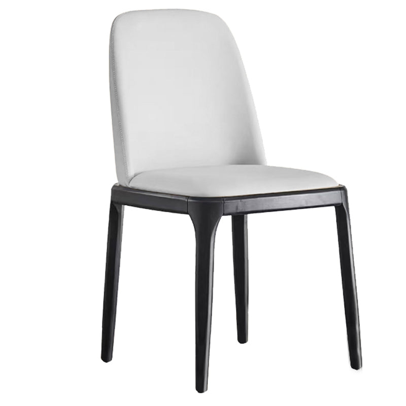 Chaise de salle à manger en bois de Style Glam, chaise simple sans accoudoirs pour cuisine