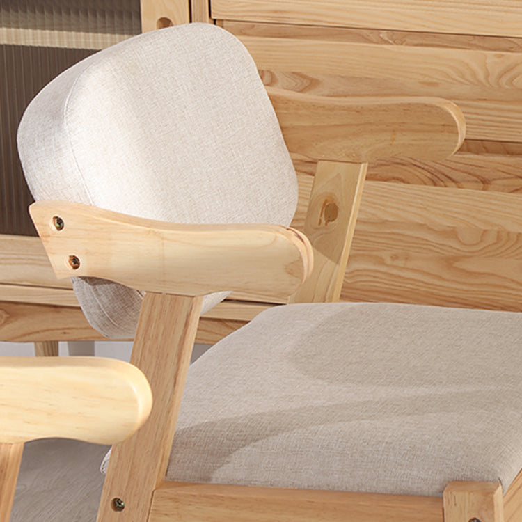 Sillas de comedor de madera de estilo moderno, sillones de comedor con respaldo abierto para cocina