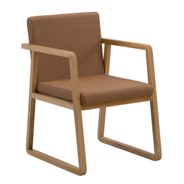 Chaise d'appoint de salle à manger de style contemporain, fauteuils de salle à manger en bois pour cuisine