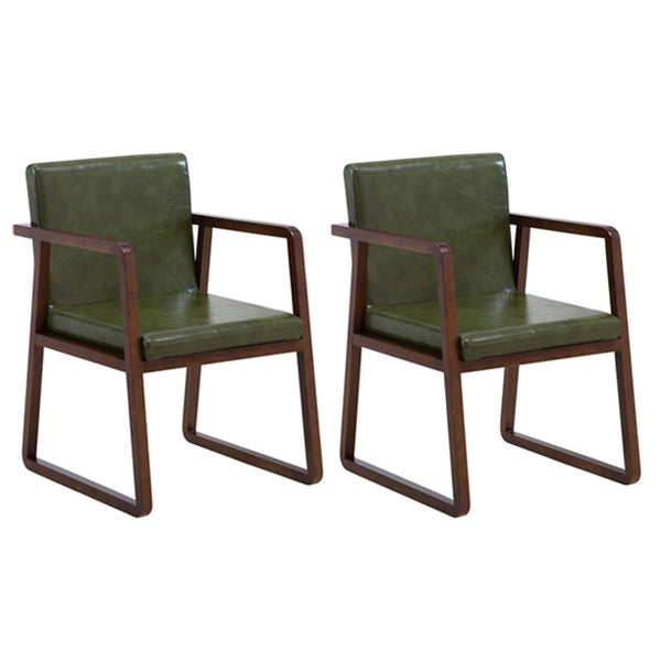 Silla auxiliar de comedor de estilo moderno, sillones de comedor de madera para cocina