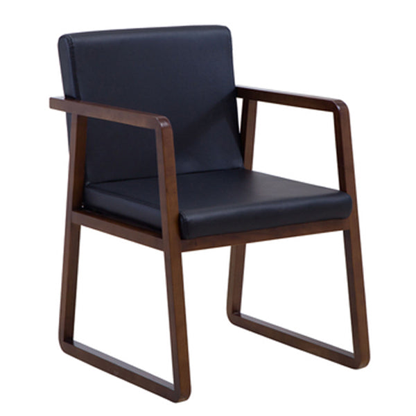 Chaise d'appoint de salle à manger de style contemporain, fauteuils de salle à manger en bois pour cuisine
