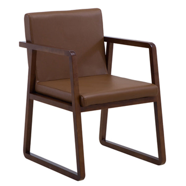 Silla auxiliar de comedor de estilo moderno, sillones de comedor de madera para cocina