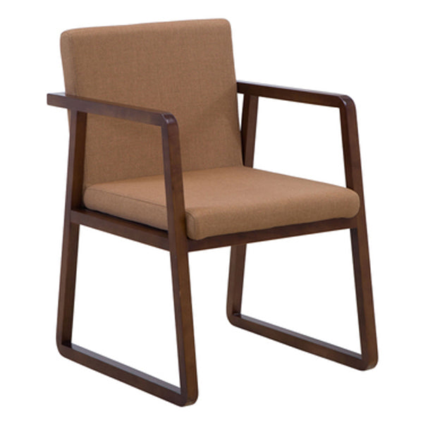 Chaise d'appoint de salle à manger de style contemporain, fauteuils de salle à manger en bois pour cuisine