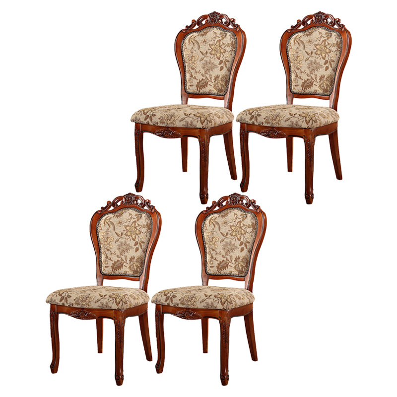 Chaises en bois d'hévéa de style scandinave, chaise latérale de salle à manger à dossier ouvert pour restaurant