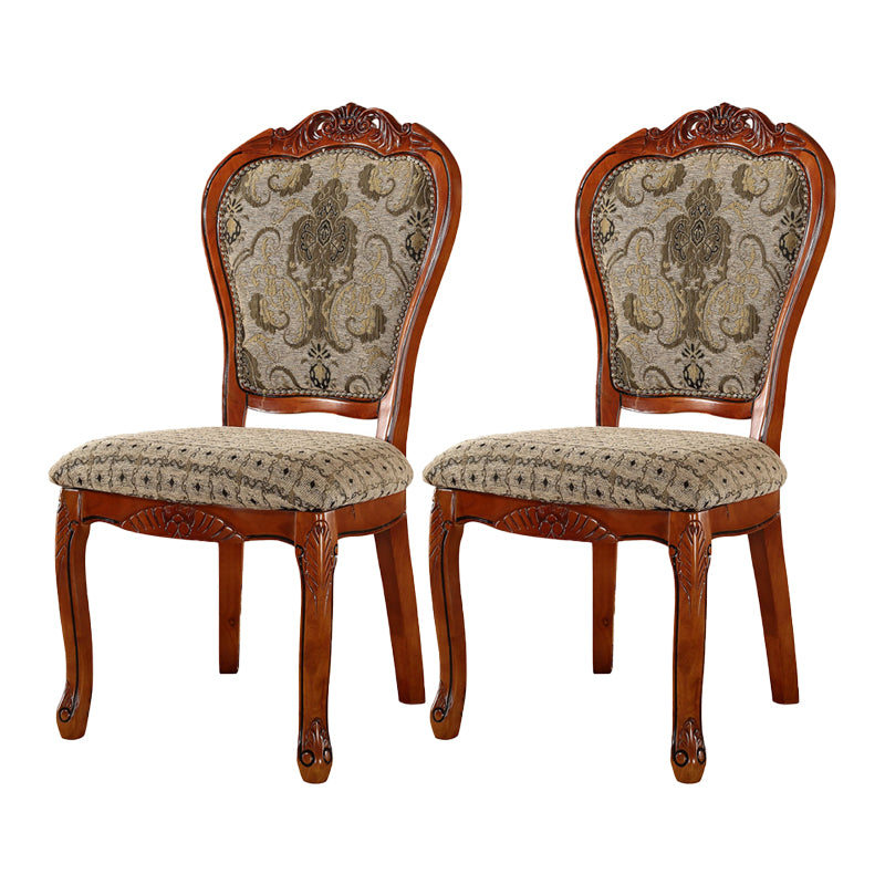 Chaises en bois d'hévéa de style scandinave, chaise latérale de salle à manger à dossier ouvert pour restaurant