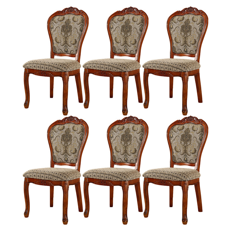 Chaises en bois d'hévéa de style scandinave, chaise latérale de salle à manger à dossier ouvert pour restaurant
