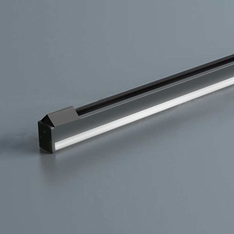 Metal Linear Shade Wall Lighting Modern 1-Light Wall Mounted Light Fixture