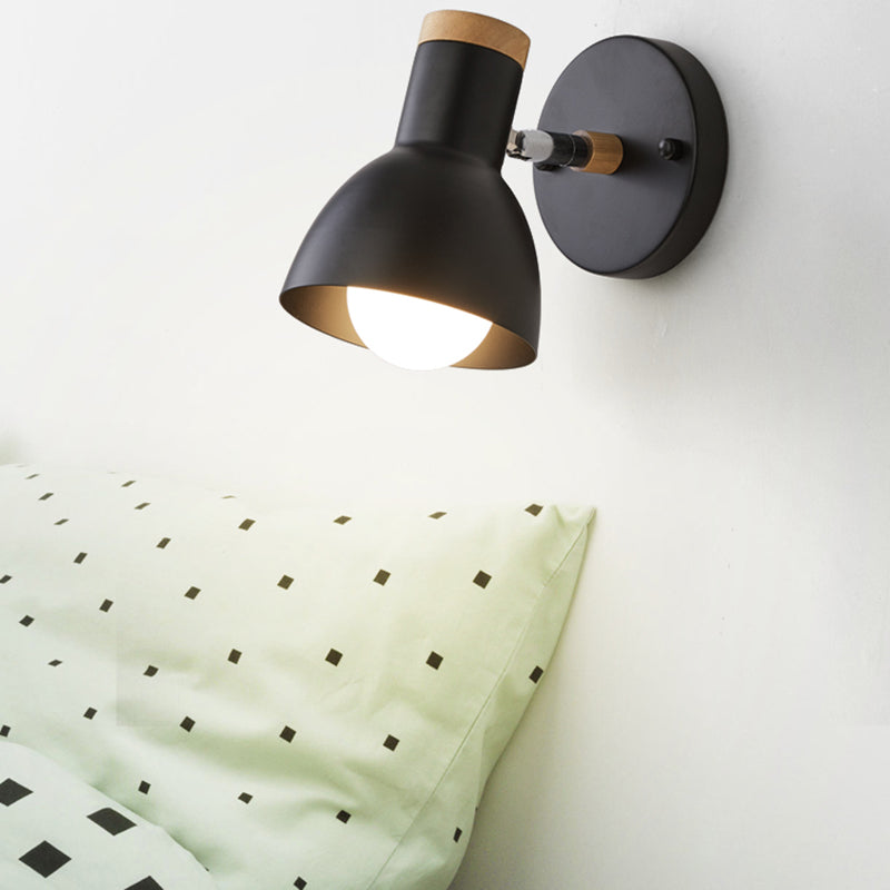 Luces de apliques geométricos contemporáneos 1 Light Light Lighting de luz de pared